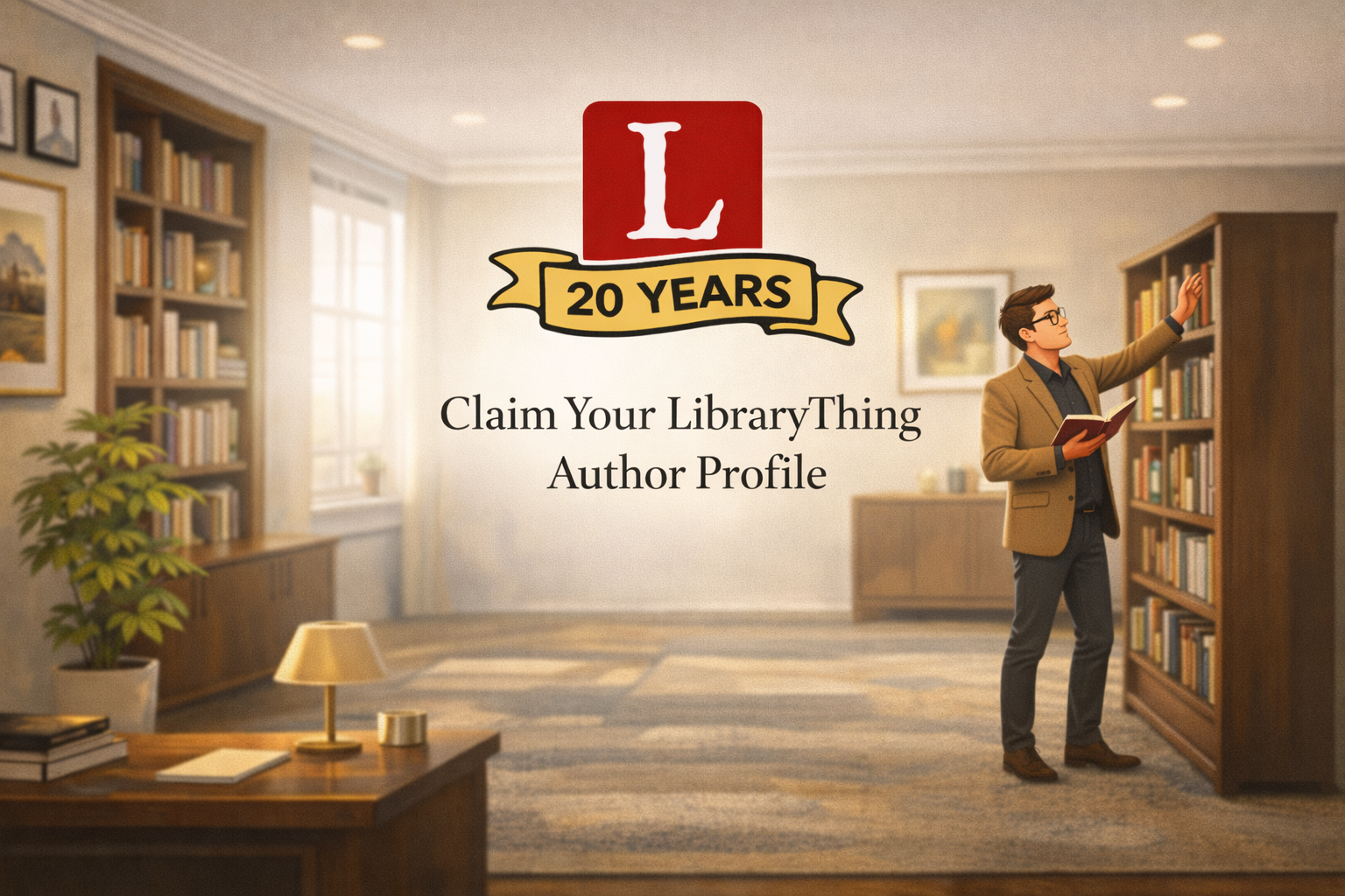 Claim Your LibraryThing Author Profile with Blacksun