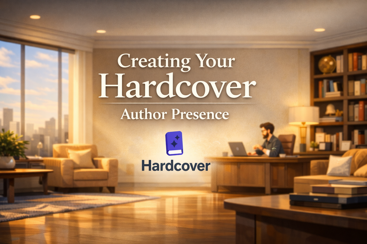 Step by step to Claim Hardcover author profile