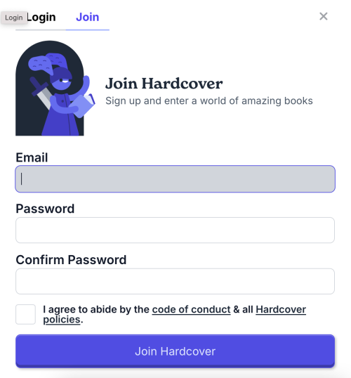 How to Join Hardcover