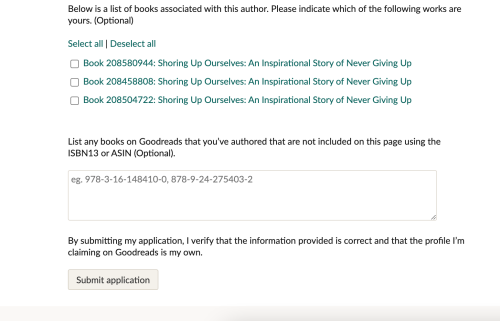 Submit and await approval
